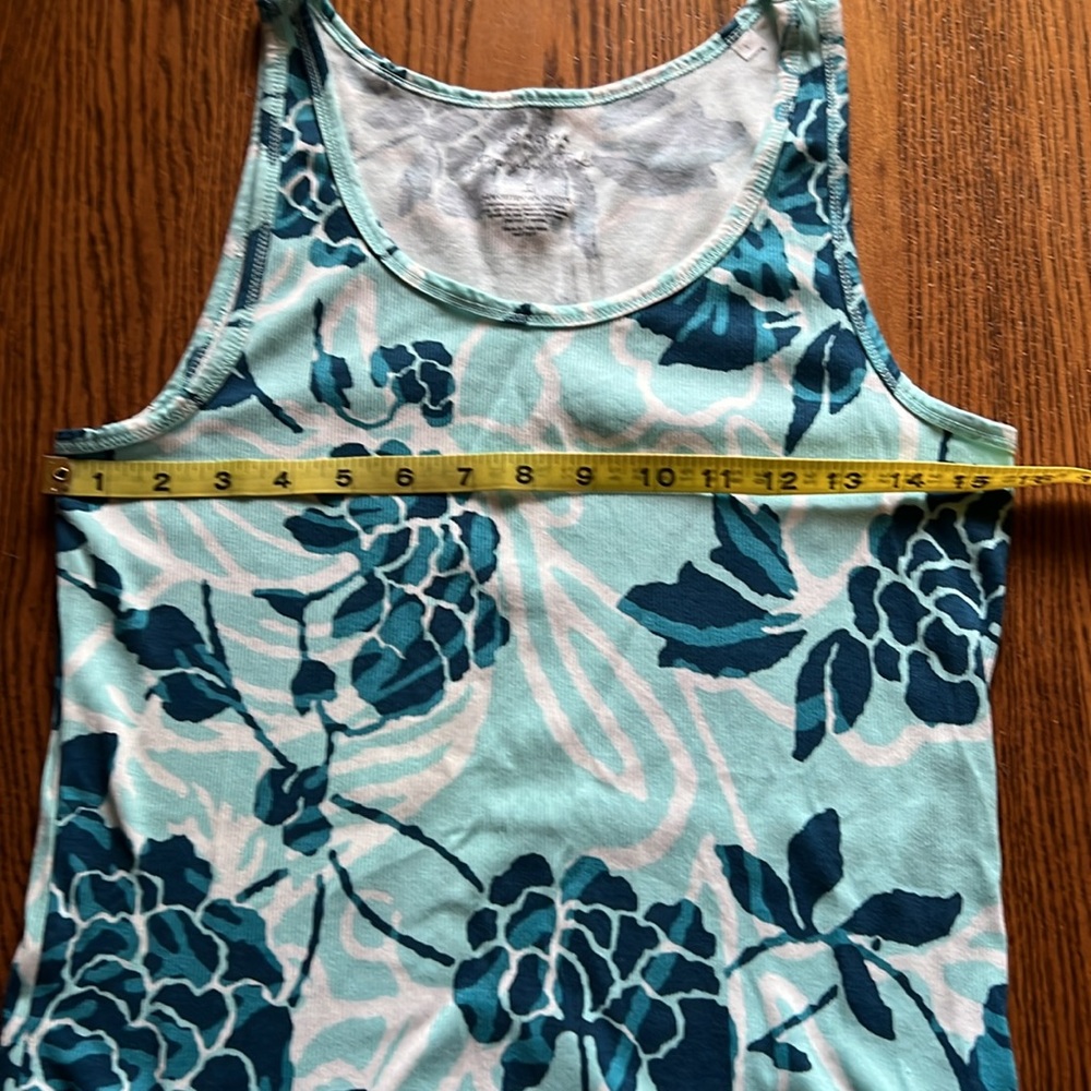 Sonoma Blue Fitted Sleeveless Tank Top - Picture 4 of 4